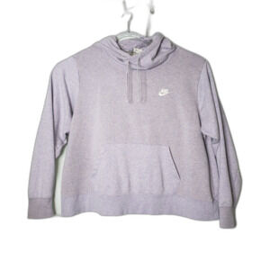 Nike Lavender Purple Hooded Hoodie Sweatshirt Womens Plus Size 2XL